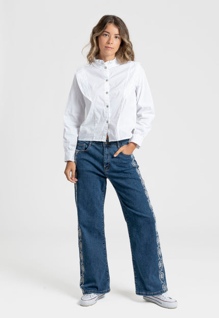 JEANS ARMONIAS TEEN BORDADOS