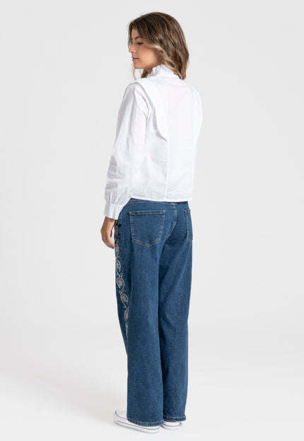 JEANS ARMONIAS TEEN BORDADOS