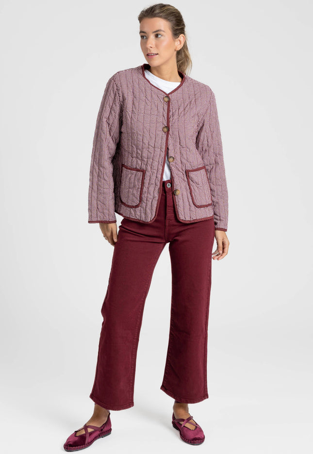 CHAQUETA ARMONIAS TEEN CUADROS
