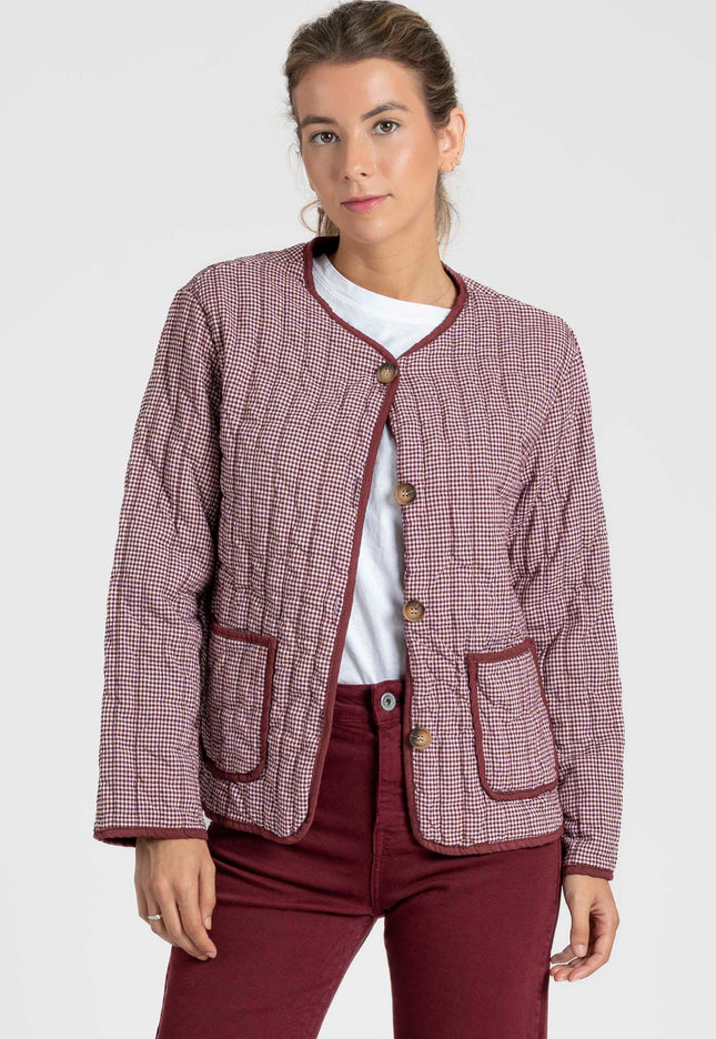 CHAQUETA ARMONIAS TEEN CUADROS