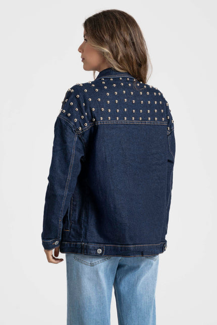 CHAQUETA ARMONIAS TEEN TACHUELAS