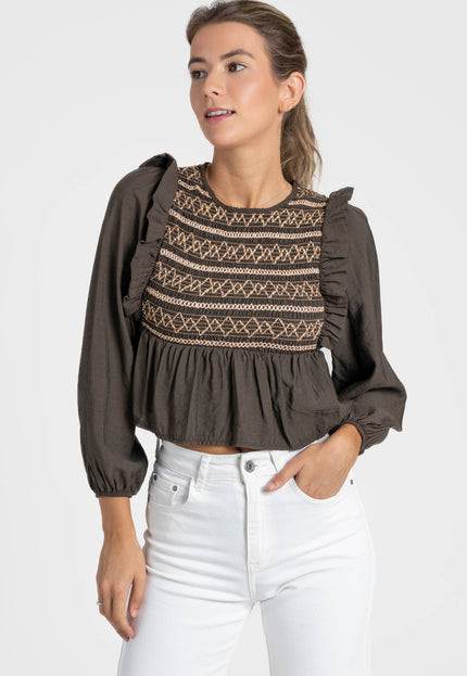 BLUSA ARMONIAS TEEN BORDADOS