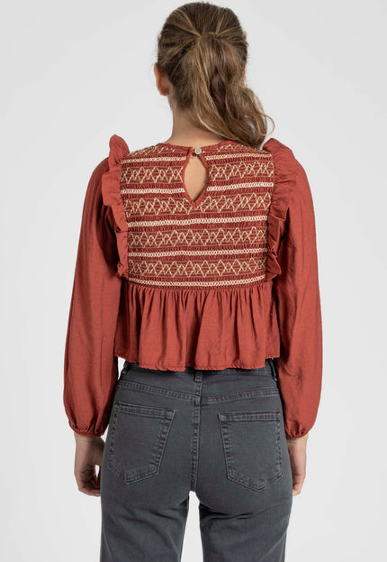 BLUSA ARMONIAS TEEN BORDADOS