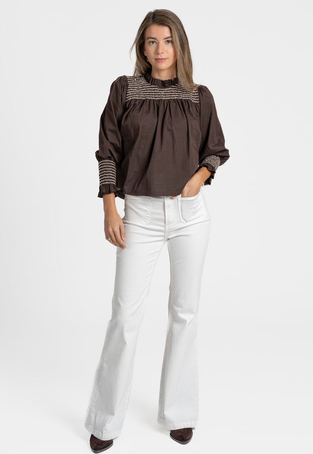 BLUSA ARMONIAS TEEN BORDADOS