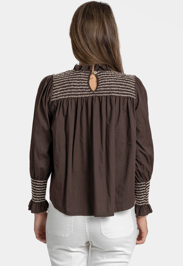 BLUSA ARMONIAS TEEN BORDADOS