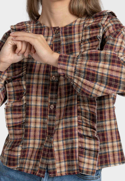 BLUSA ARMONIAS TEEN CUADROS