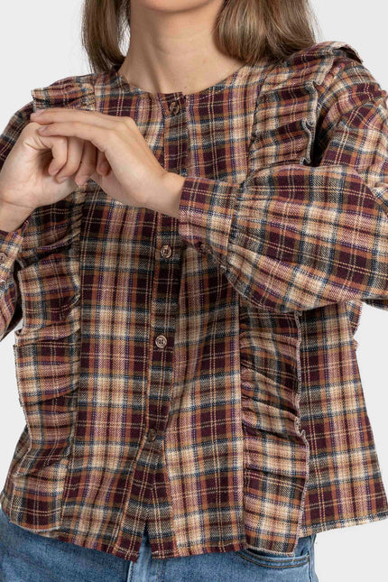 BLUSA ARMONIAS TEEN CUADROS