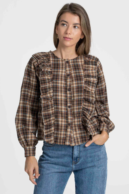 BLUSA ARMONIAS TEEN CUADROS