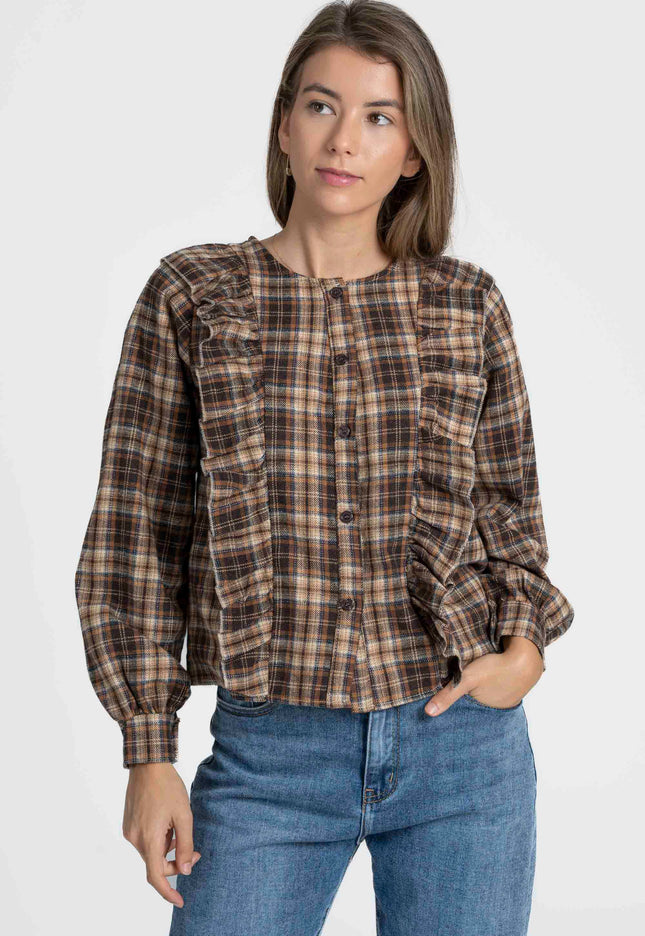 BLUSA ARMONIAS TEEN CUADROS