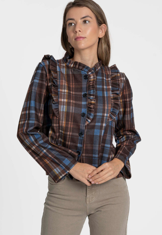 BLUSA ARMONIAS TEEN CUADROS
