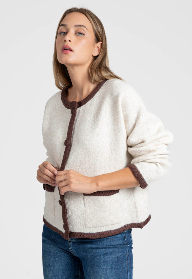 CHAQUETA ARMONIAS CONTRASTE