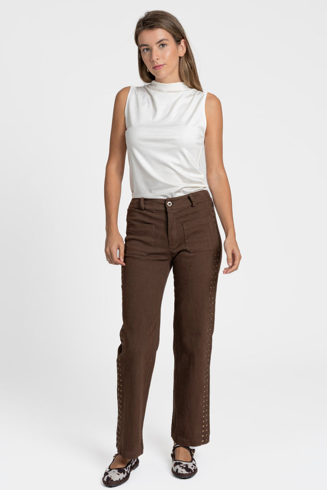 PANTALÓN ARMONIAS TEEN TACHUELAS