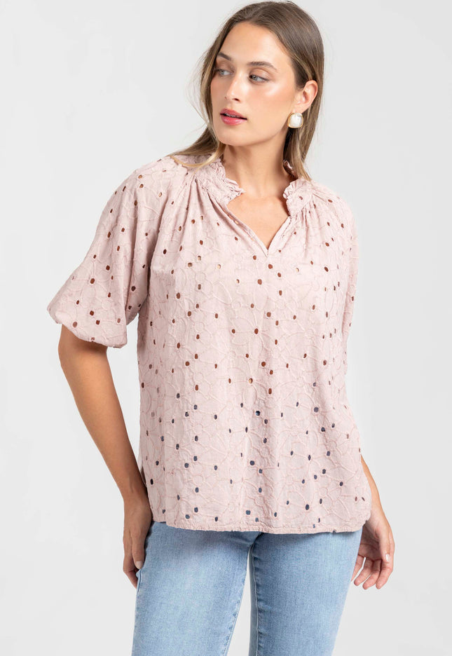 BLUSA ARMONIAS BORDADOS