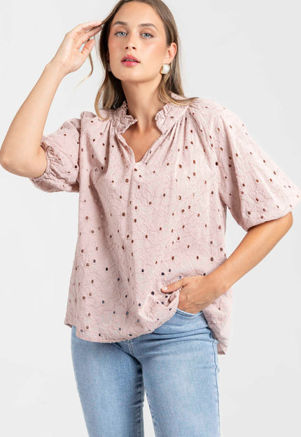 BLUSA ARMONIAS BORDADOS