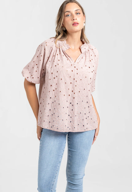 BLUSA ARMONIAS BORDADOS
