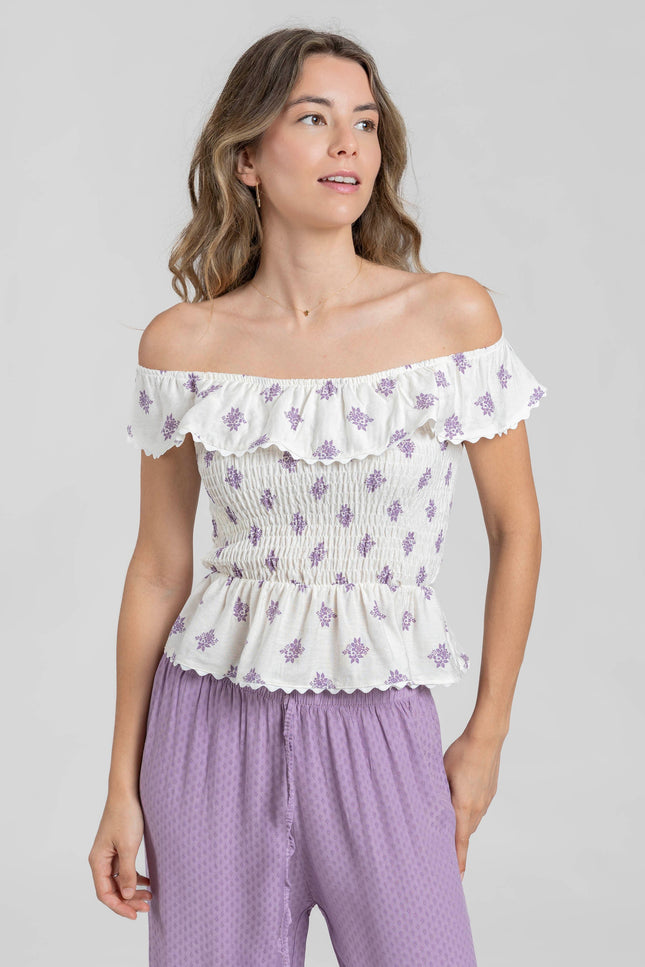 TOP MASSIMA GRAZIA ESTAMPADO