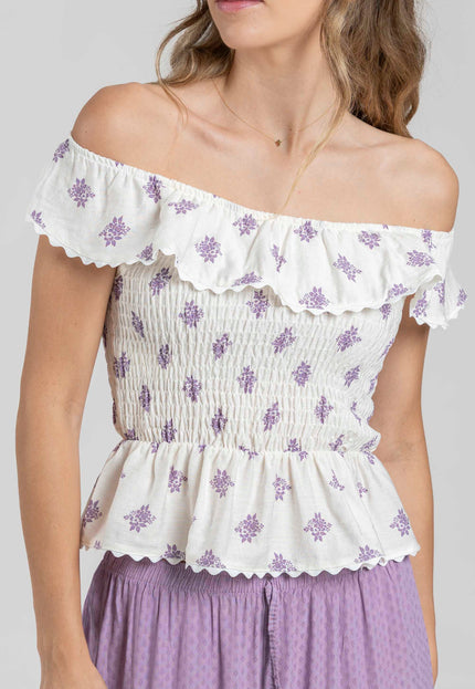 TOP MASSIMA GRAZIA ESTAMPADO