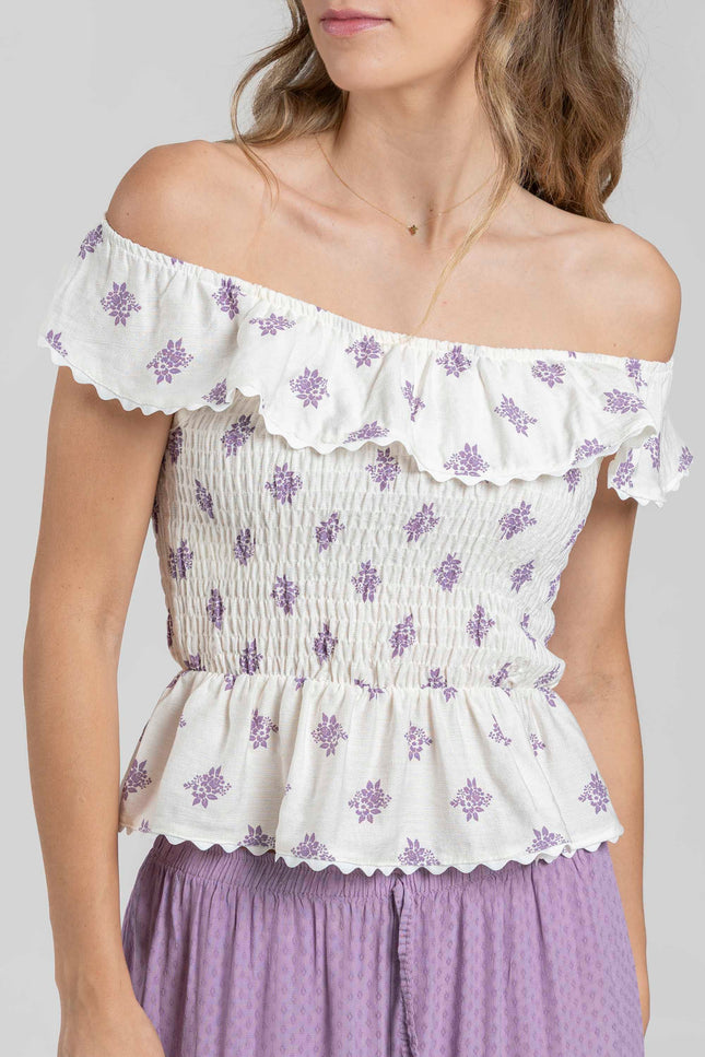 TOP MASSIMA GRAZIA ESTAMPADO