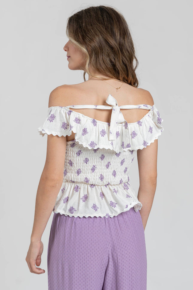 TOP MASSIMA GRAZIA ESTAMPADO
