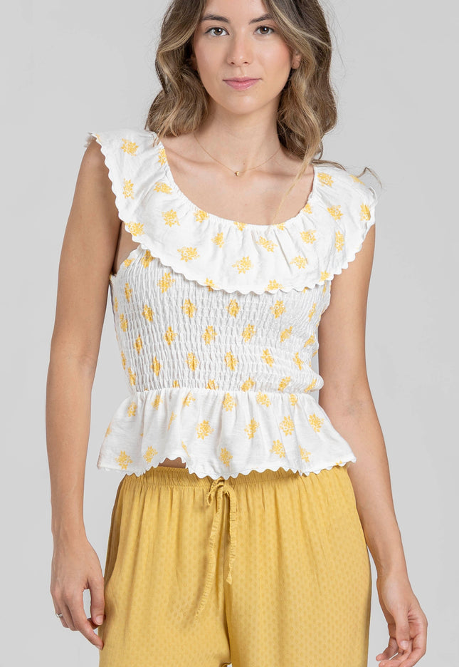 TOP MASSIMA GRAZIA ESTAMPADO