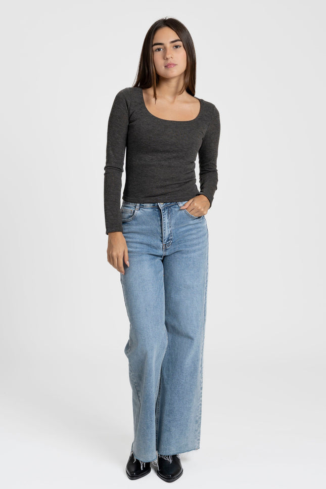 JEANS LAULIA WIDE LEG