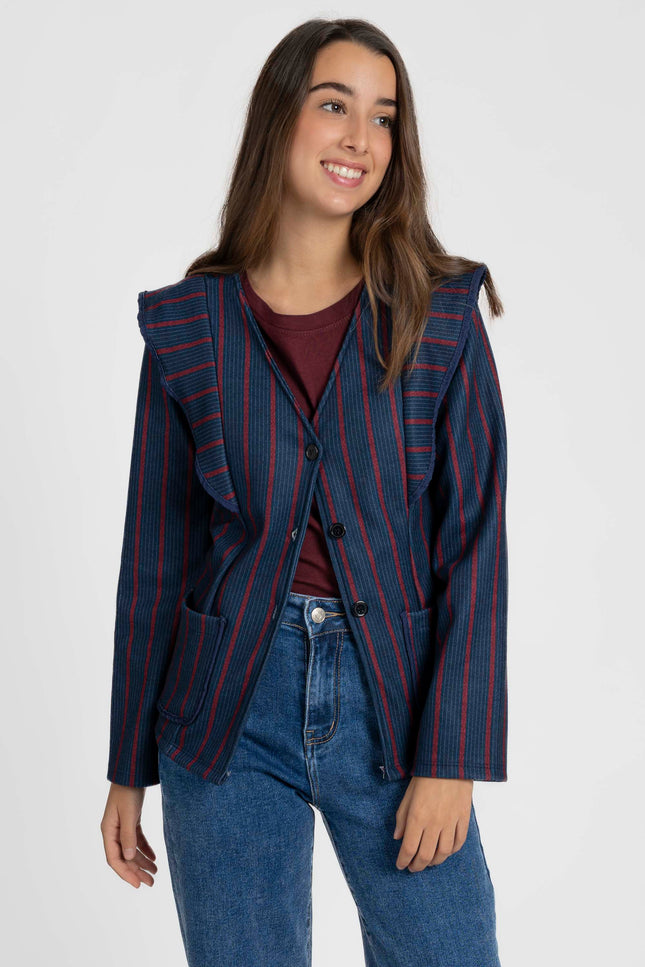 CHAQUETA ARMONIAS TEEN RAYAS