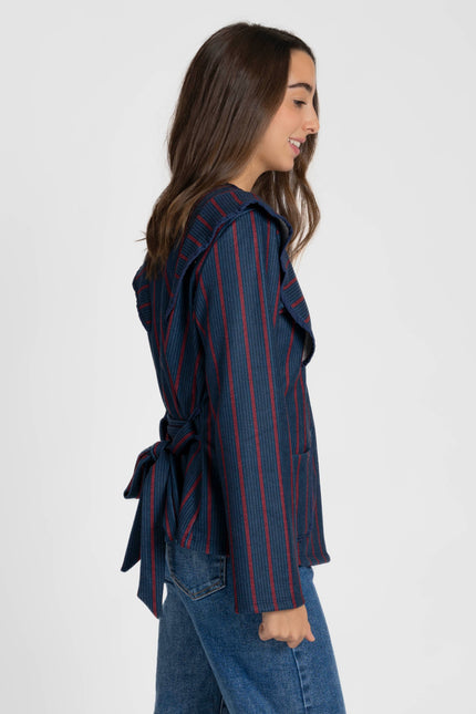 CHAQUETA ARMONIAS TEEN RAYAS