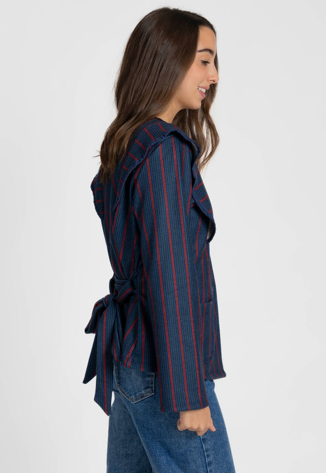 CHAQUETA ARMONIAS TEEN RAYAS