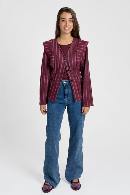 CHAQUETA ARMONIAS TEEN RAYAS