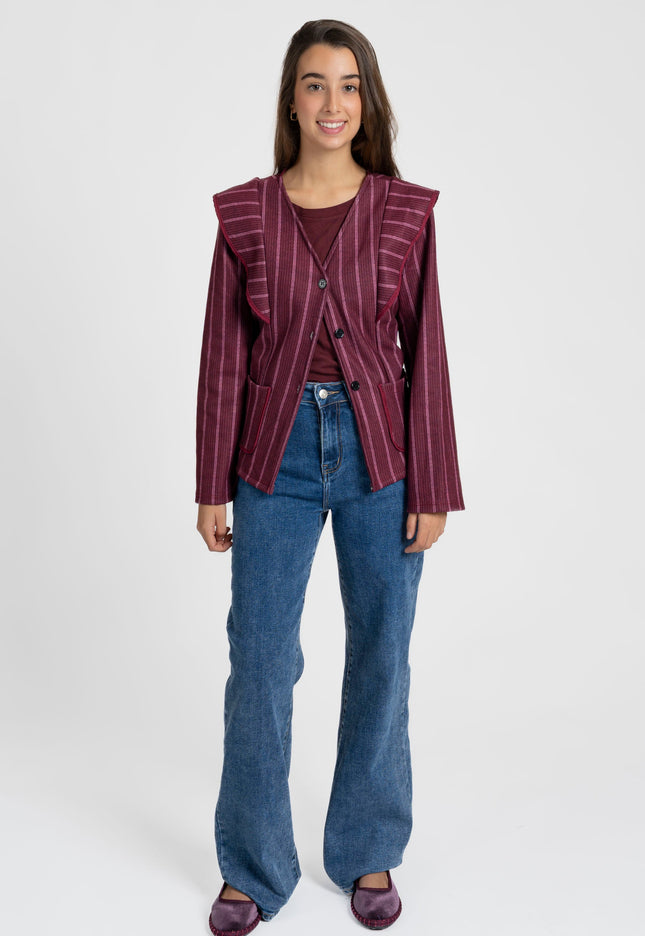 CHAQUETA ARMONIAS TEEN RAYAS
