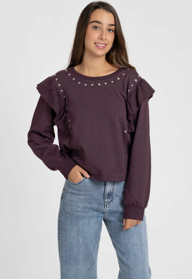 CAMISETA ARMONIAS TEEN TACHUELAS
