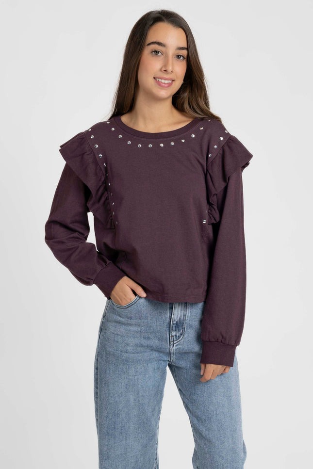 CAMISETA ARMONIAS TEEN TACHUELAS