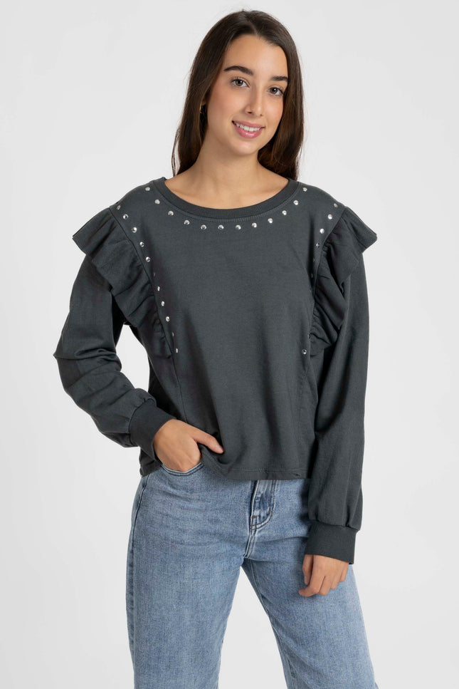 CAMISETA ARMONIAS TEEN TACHUELAS