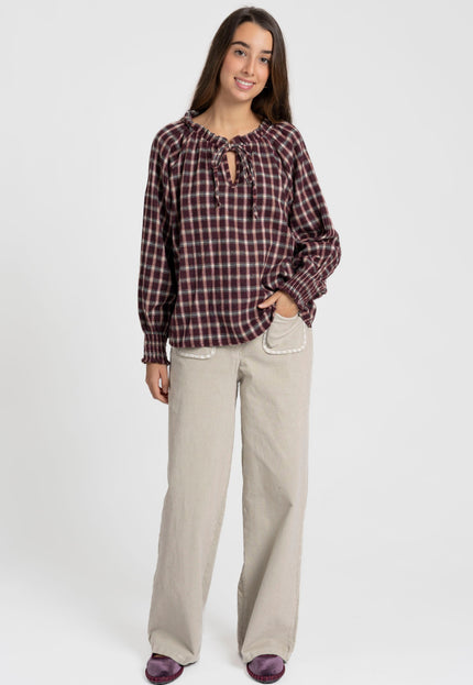 BLUSA ARMONIAS TEEN CUADROS