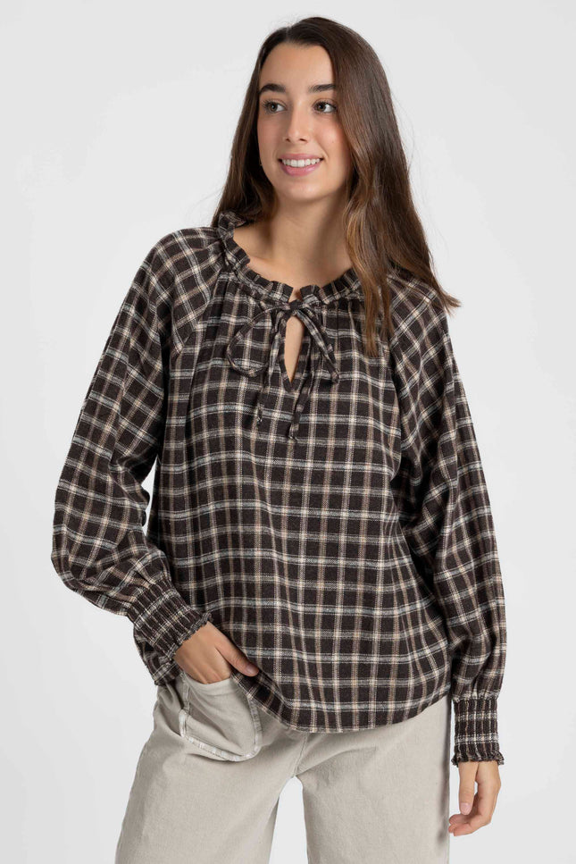 BLUSA ARMONIAS TEEN CUADROS