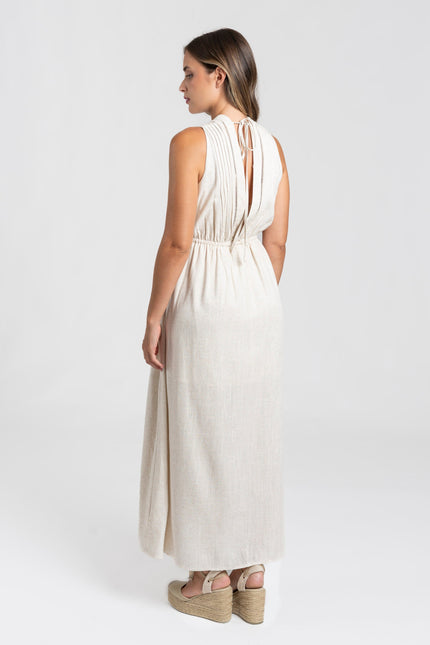 VESTIDO ARMONIAS CON LINO