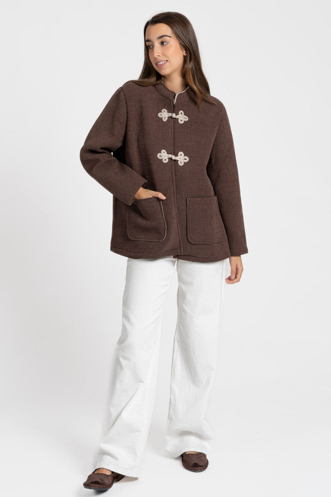 CHAQUETA ARMONIAS TEEN ROSA