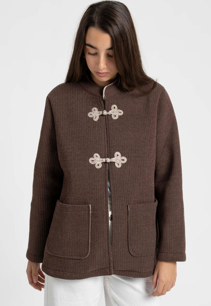 CHAQUETA ARMONIAS TEEN ROSA