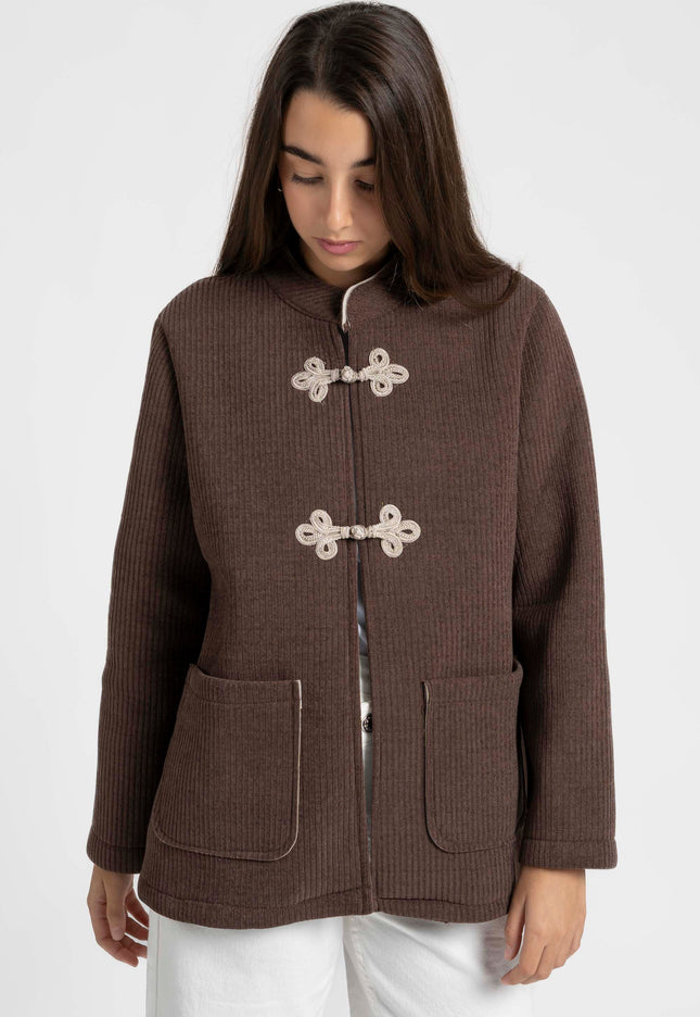 CHAQUETA ARMONIAS TEEN ROSA