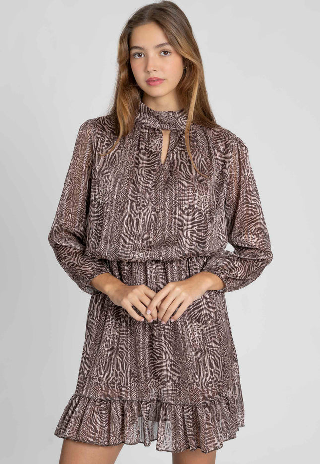 VESTIDO ARMONIAS ANIMAL PRINT