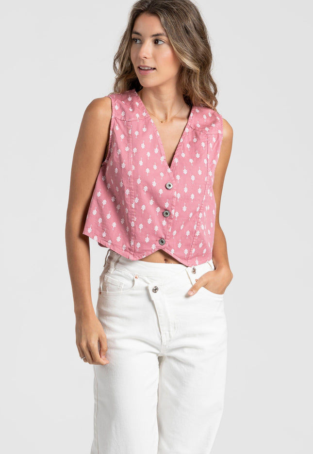 CHALECO MASSIMA GRAZIA ESTAMPADO