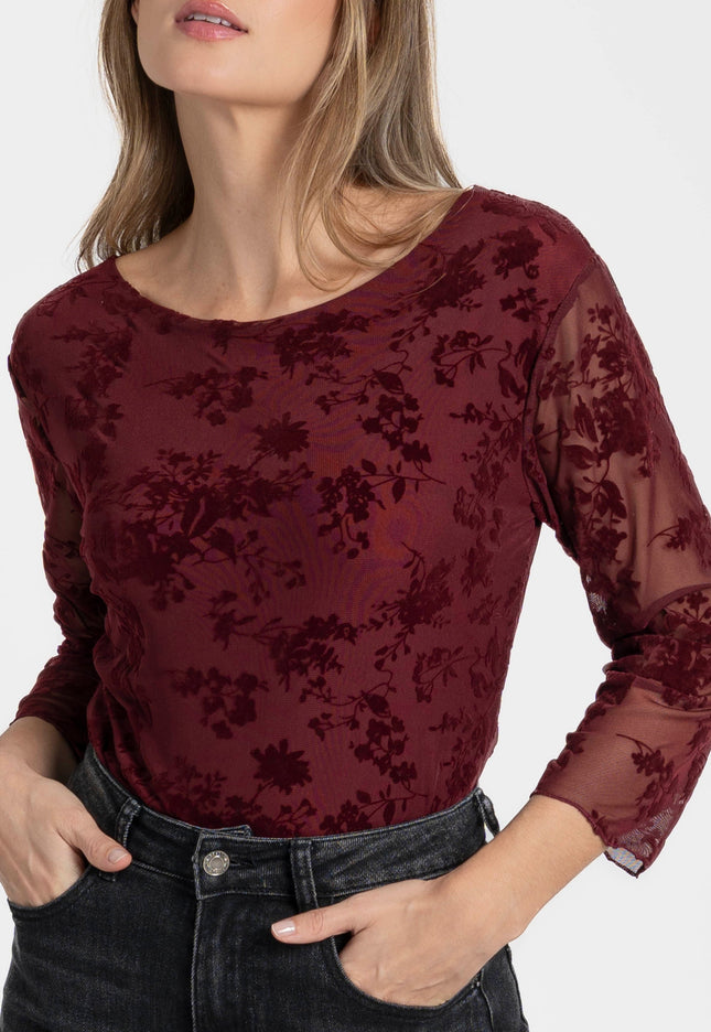BLUSA ARMONIAS ENCAJE