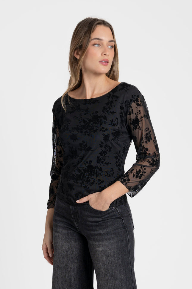BLUSA ARMONIAS ENCAJE
