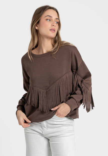 SUDADERA ARMONIAS FLECOS