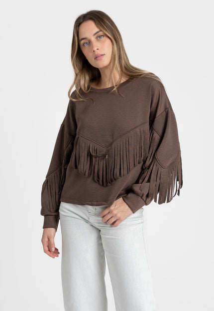 SUDADERA ARMONIAS FLECOS