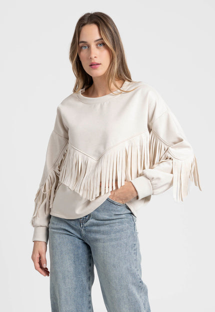SUDADERA ARMONIAS FLECOS