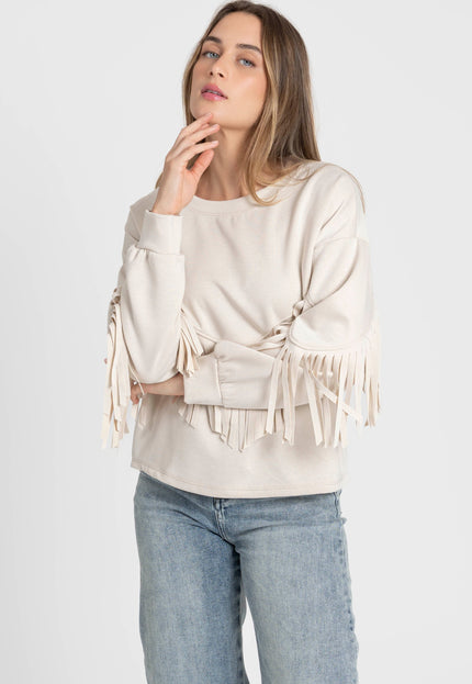 SUDADERA ARMONIAS FLECOS