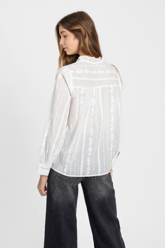 CAMISA ARMONIAS BORDADOS