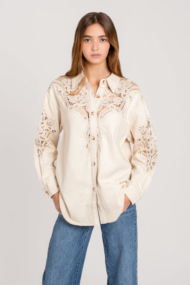 SOBRECAMISA ARMONIAS PREMIUM CROCHET