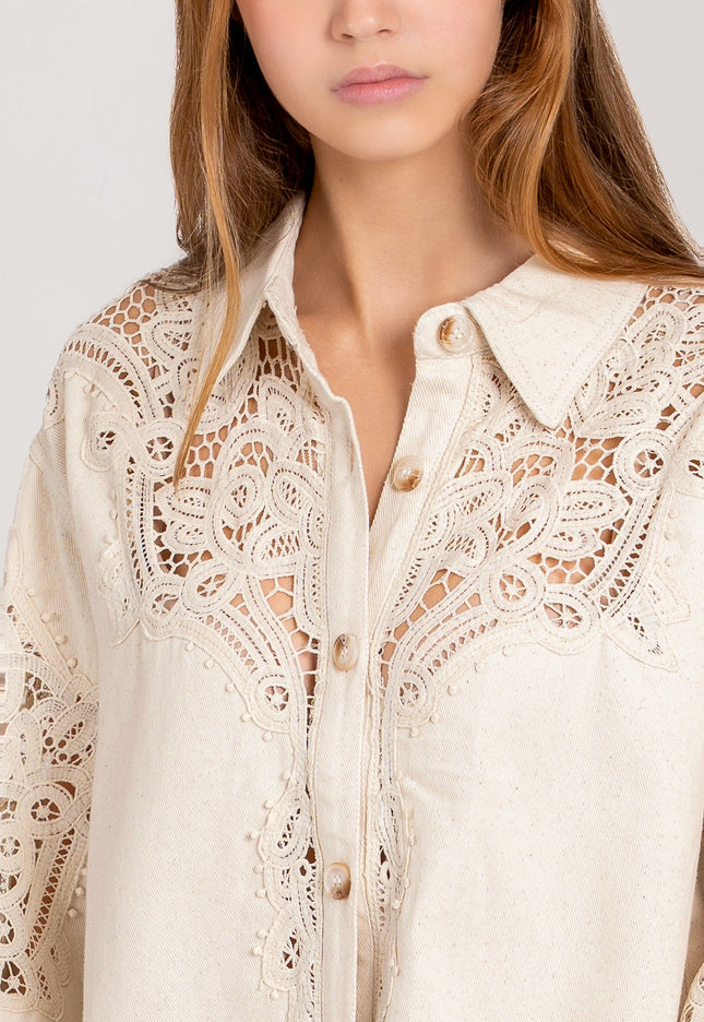 SOBRECAMISA ARMONIAS PREMIUM CROCHET